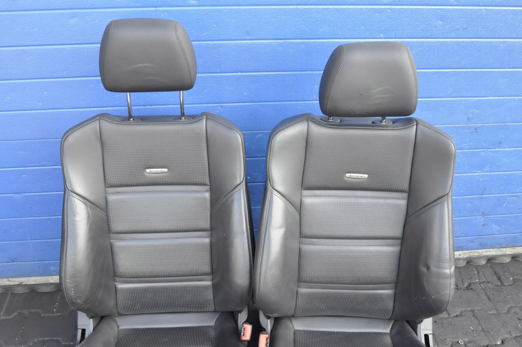 фото №12, Mercedes w212 сиденья заднее сиденье обшивки кожа amg uk