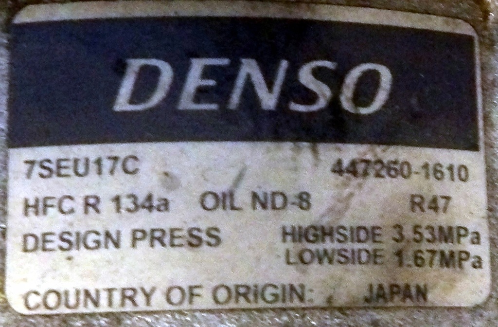 фото №6, Touareg 7l компресор кондиціонера 447260-1610