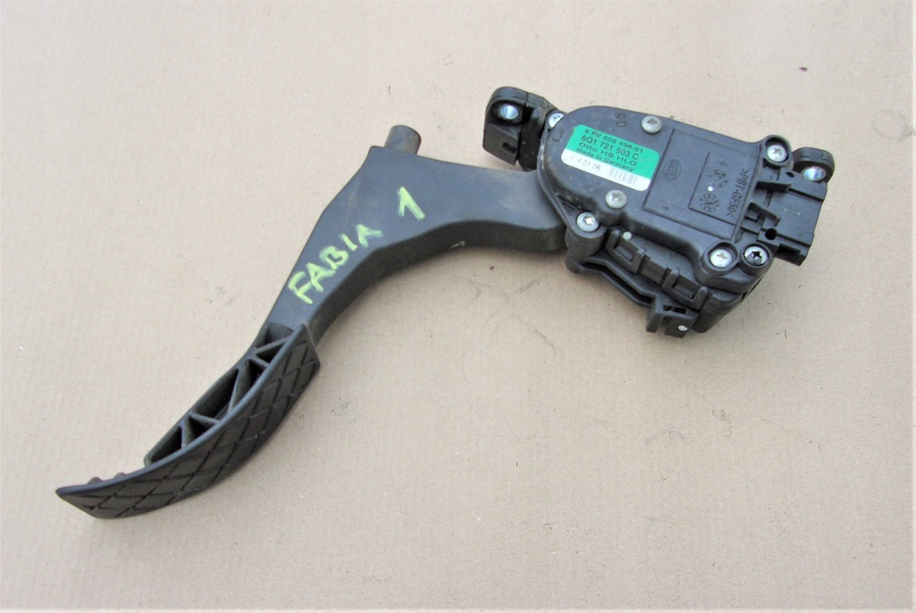 фото №1, Polo iv fabia i octavia i педаль газа 6q1721503c