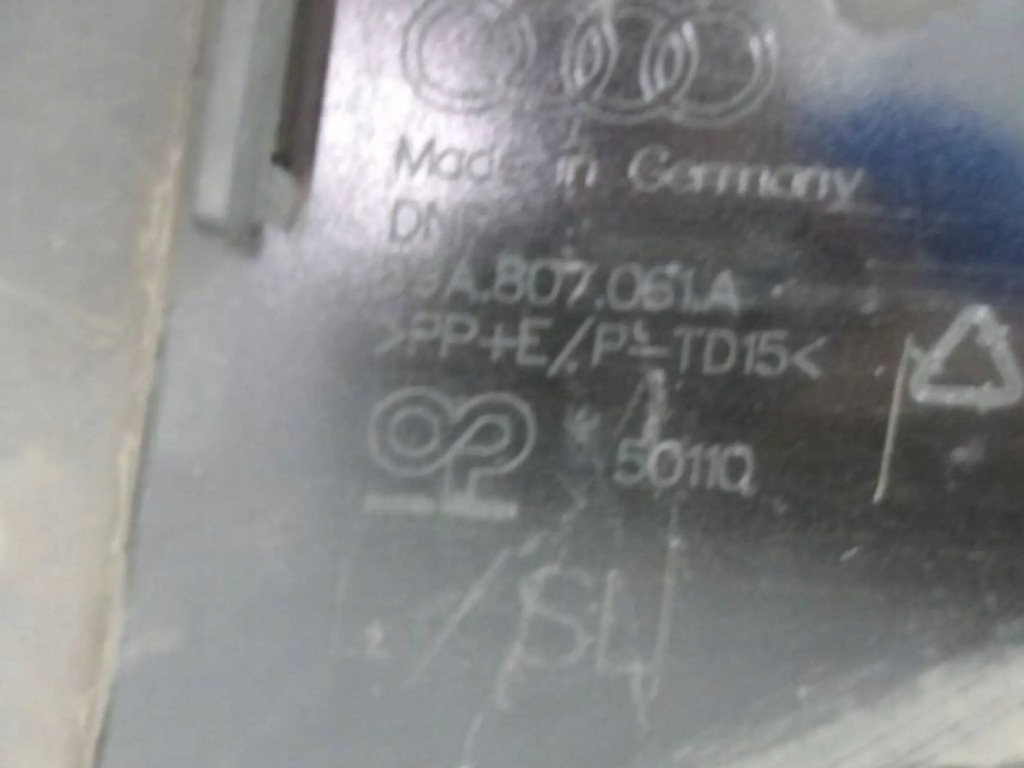 фото №13, Audi q4 e-tron 89a спойлер накладка бампер перед