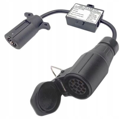 фото №8, Роз'єм фаркоп адаптер перехідник з usa na eu 7pin