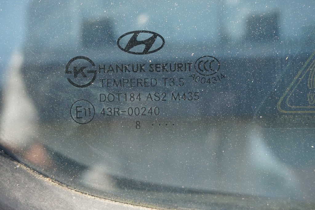 фото №8, Hyundai i800 h1 starex 2.5crdi mcl 2008r правое дверь 760044h030 стекло