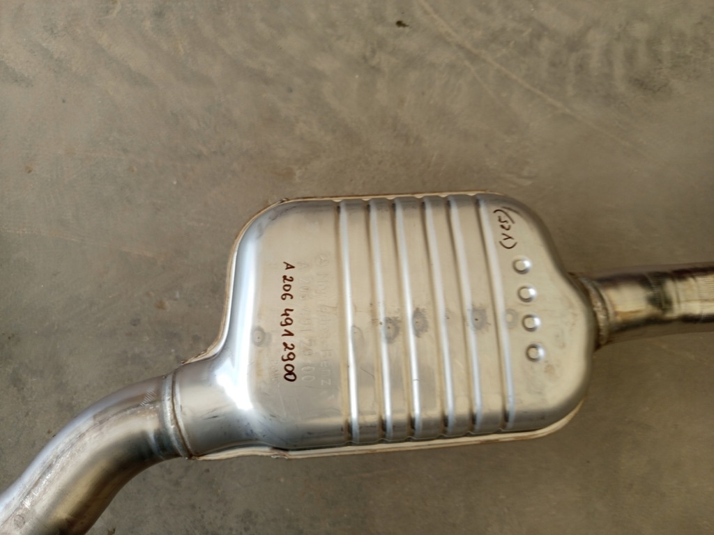 фото №11, Mercedes оригинальный номер a2064917800 a2064917900 a2064916300 w206 гаситель выхлоп