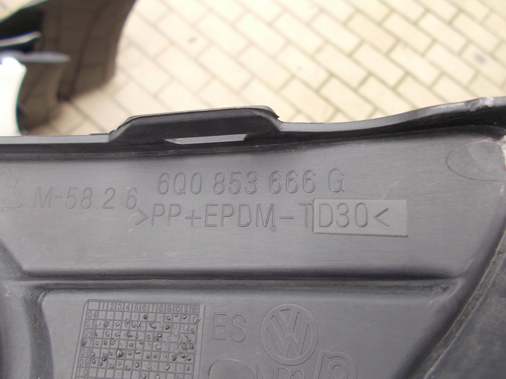 фото №13, Протитуманна фара протитуманні фари протитуманні лівий правий решітка vw polo 9n lift 05-09r