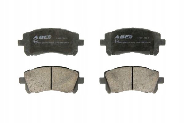 фото №1, Abe c17011abe набір гальмівних колодок гальмівних, гальма дискові