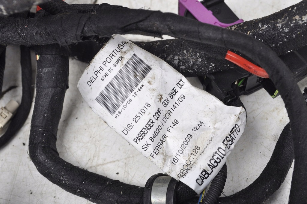 фото №13, Ferrari california 4.3 джгут електропроводка салону