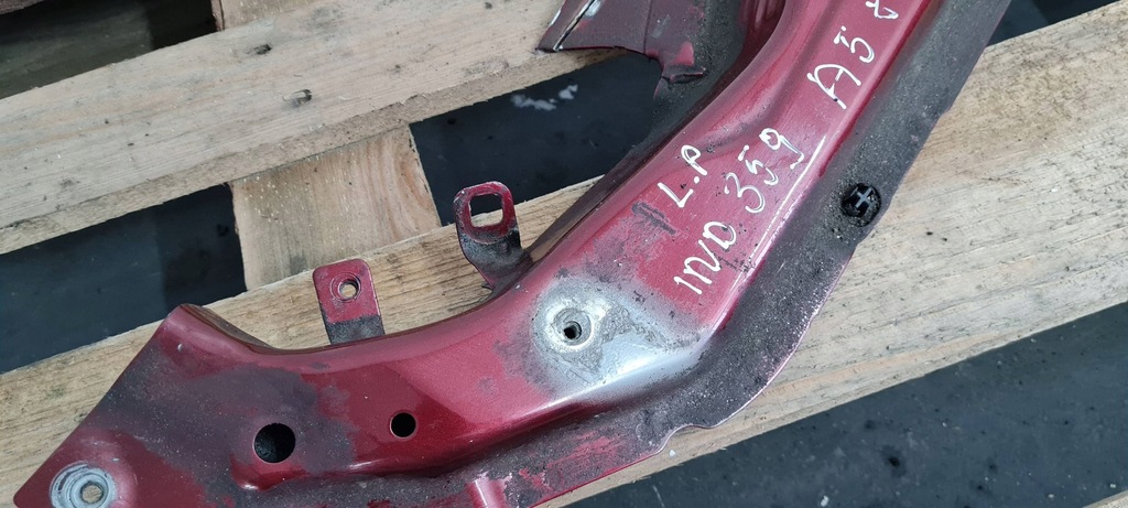 фото №8, A5 8w s5 носик лонжерон крыла левая левый ly3s a5 8w