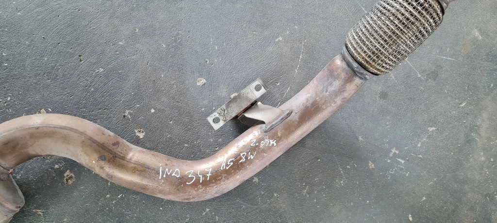 фото №5, A5 8w гаситель средний труба выхлопная 2.0 tfsi 8w0118a a4 b9 8w