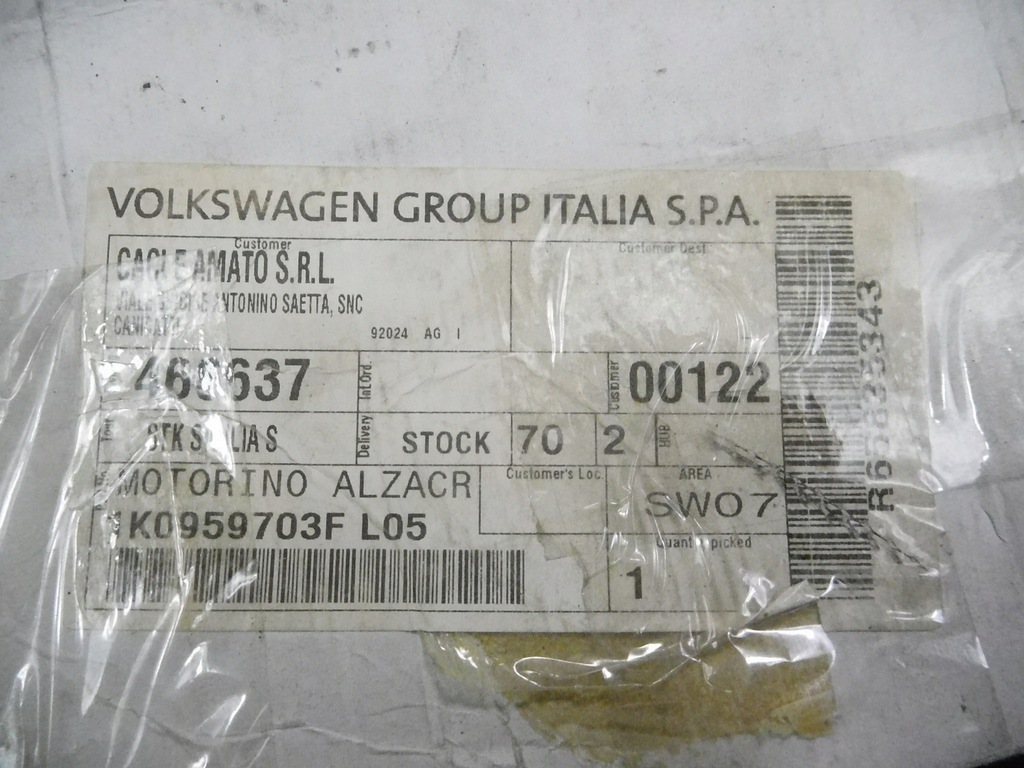 фото №10, Моторчик вікон лівий задня vw passat b6 1k0959703f