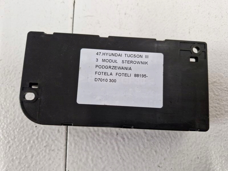 фото №7, Hyundai tucson 3 iii модуль блок управления подогрев сиденье сидений 88195-d7010