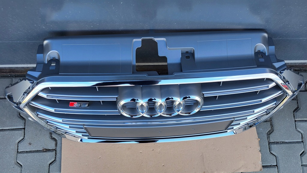фото №10, Решётка радиатора радиатора решётка радиатора перед audi s3 8v lift 16-20 8v3853651ac оригинальный номер новый !!!
