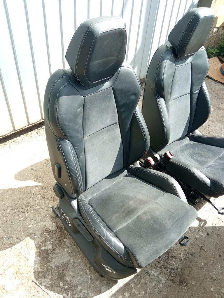 фото №7, Skoda karoq сиденья передние заднее сиденье 2 ряд кожа алькантара