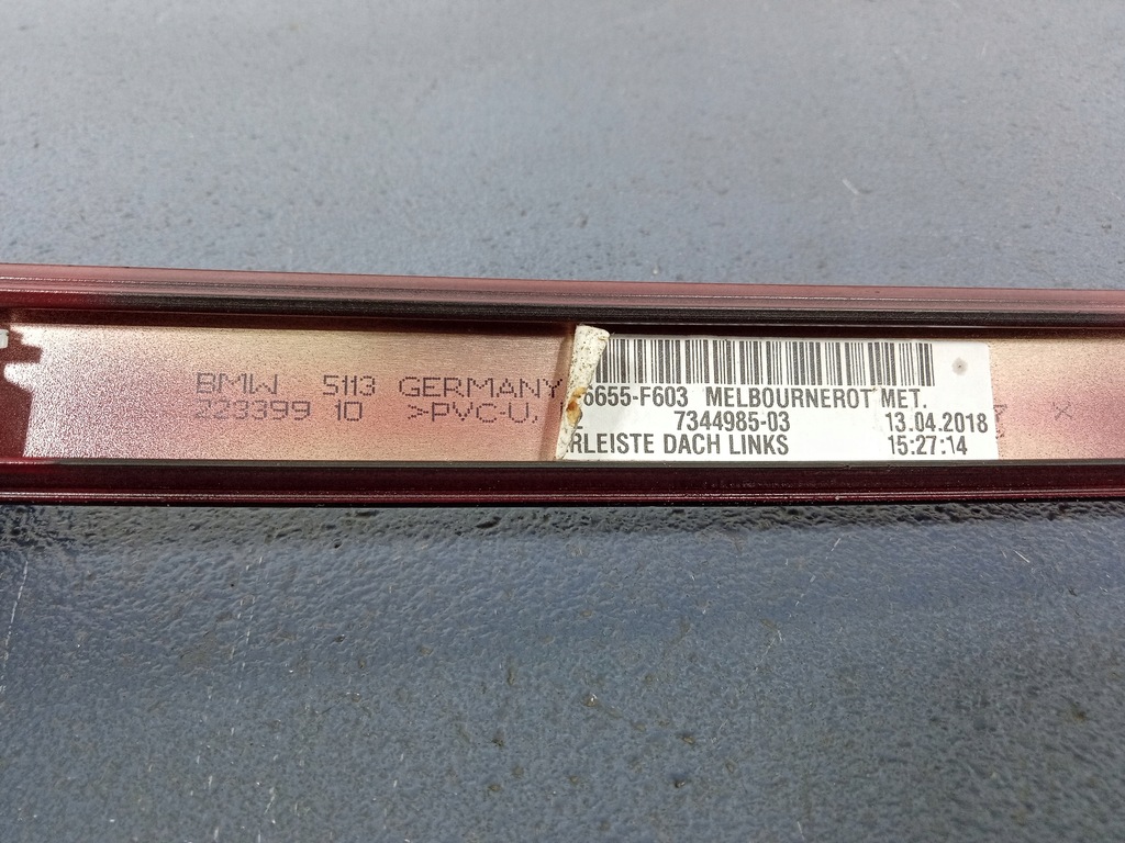 фото №5, Bmw 3 gt f34 молдинг дахова ліва 7344985 a75