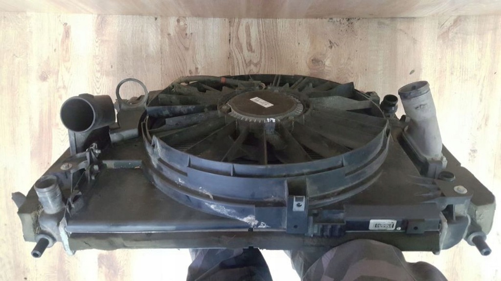 фото №7, Jaguar xf 2.7 d pas передній радіатор kpl