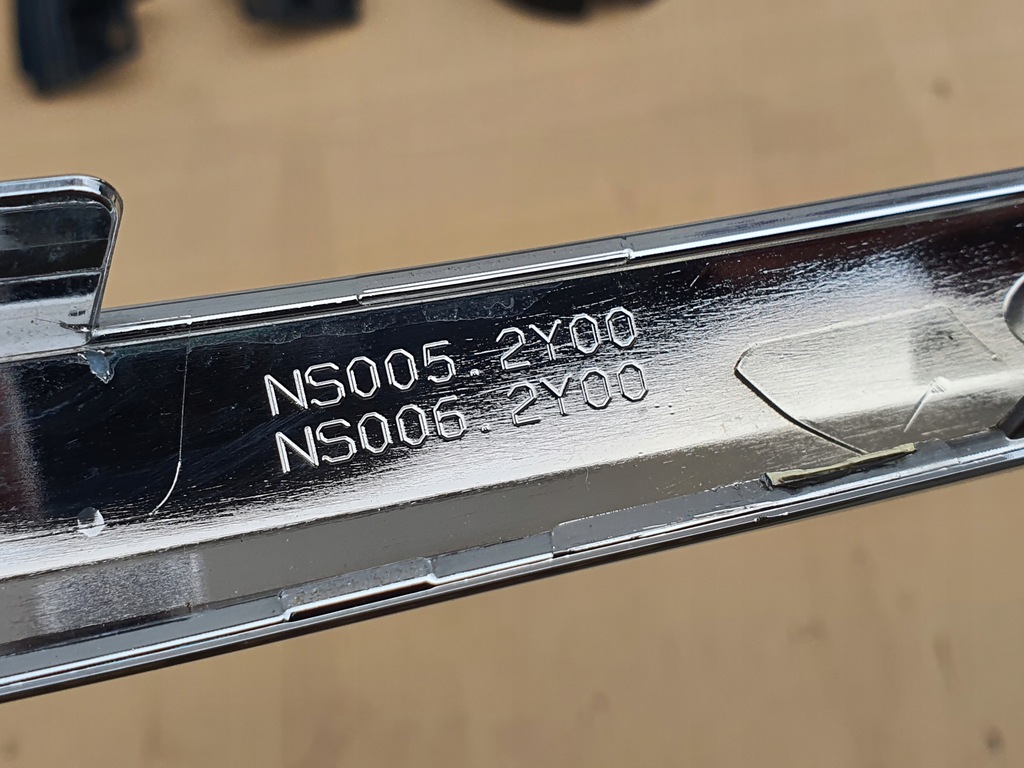 фото №8, Молдинг хром решітка радіатора nissan tiida