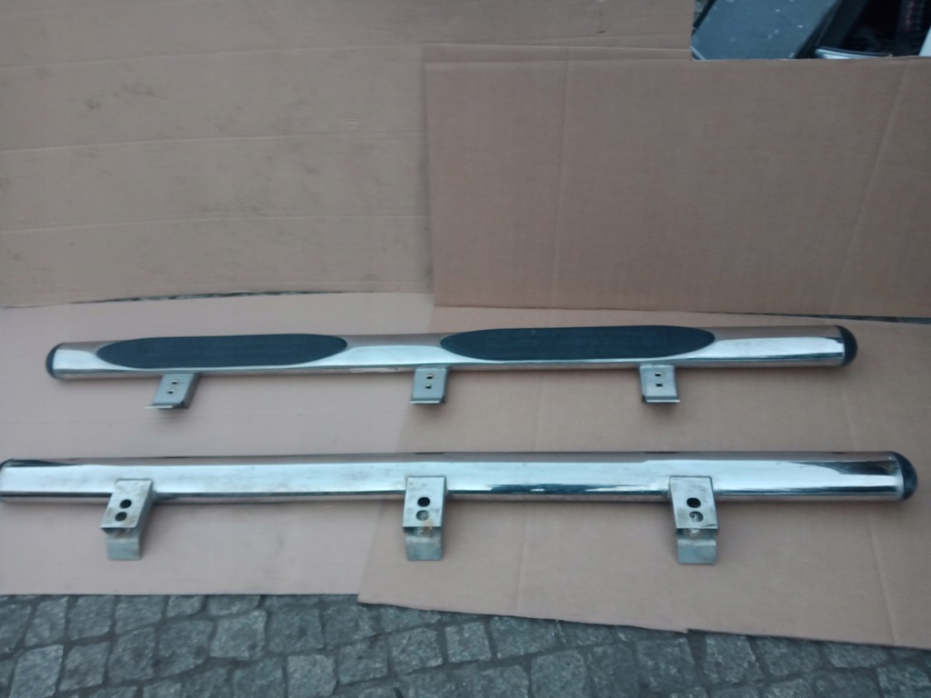 фото №6, Vw amarok правый левый порог подножка хром комплект