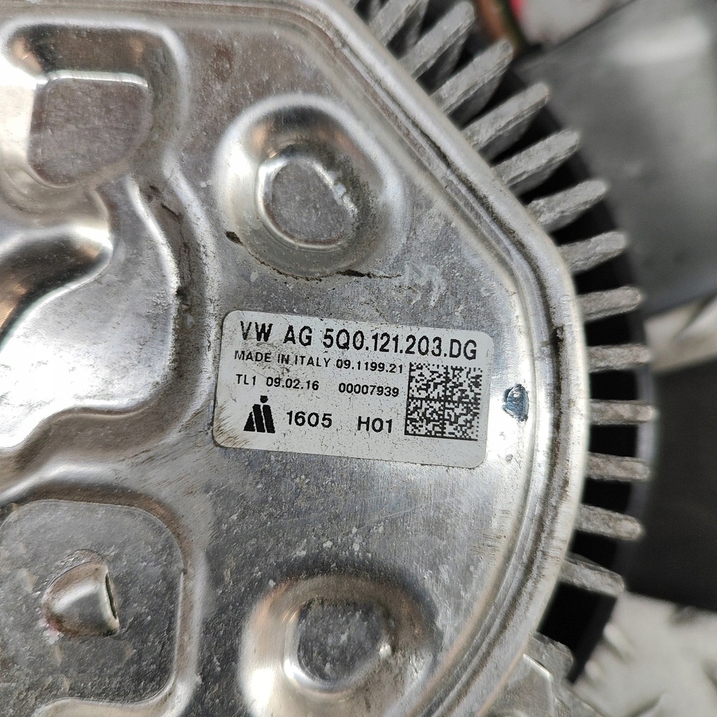 фото №6, Audi a3 s3 8v 2016 крыльчатка вентилятора