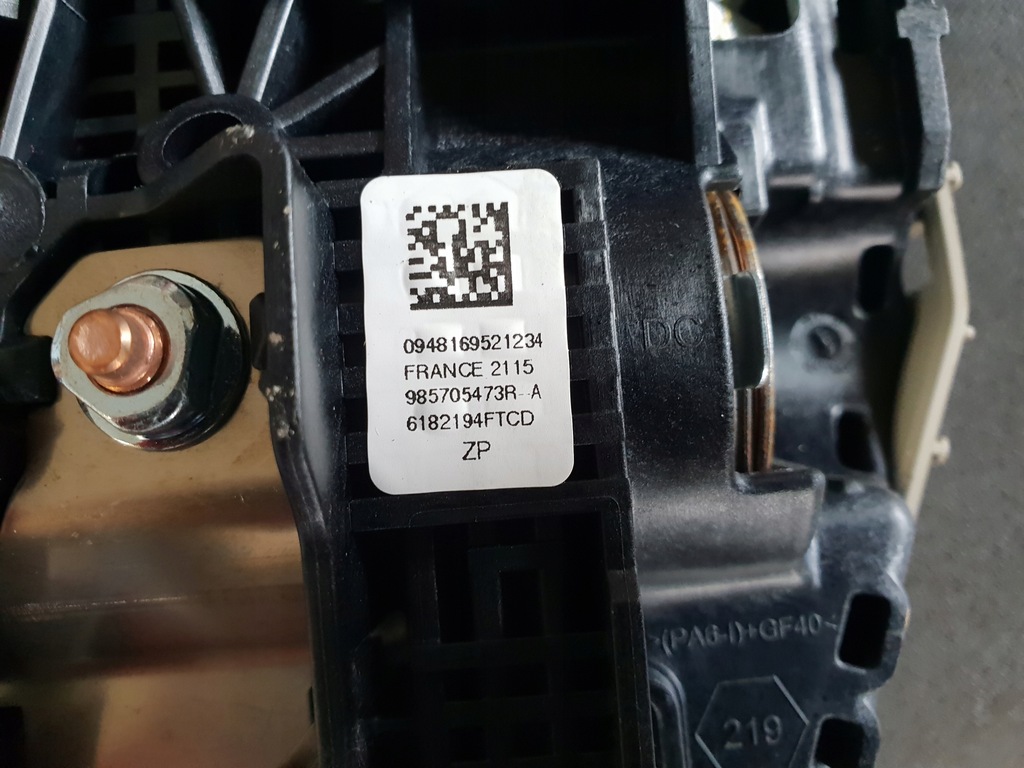 фото №12, Renault scenic iii 10r air bag панель приладів консоль