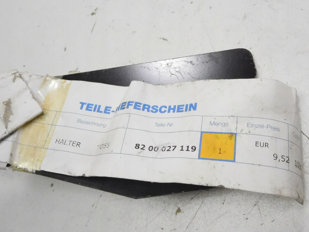 фото №10, Кронштейн, кронштейн бампера перед renault master ii оригинальный номер 8200027119