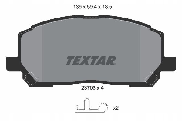 фото №2, Тормозные колодки ham. lexus rx 300 4x4