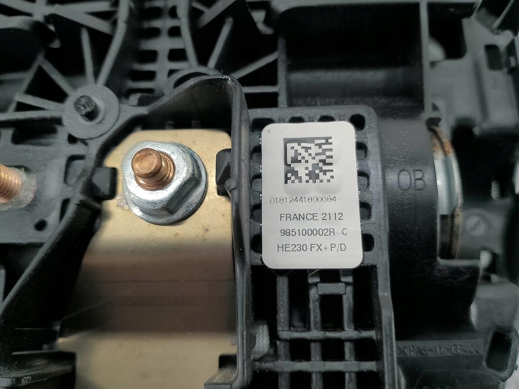 фото №10, Повітропровід з подушка renault laguna iii 484300005r 985100002r