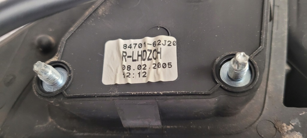 фото №7, Зеркало правое suzuki swift iii zch 5 pin europa