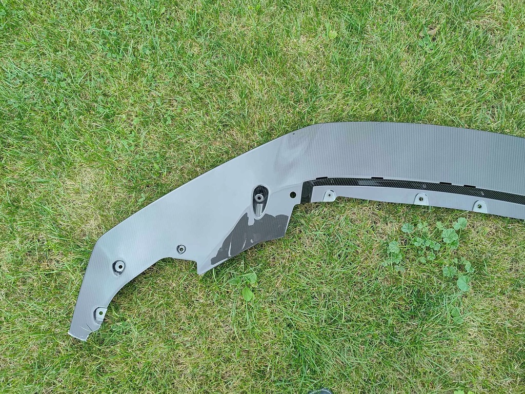 фото №9, Audi r8 4s lift накладка бампера перед nowa оригінал карбон 3576