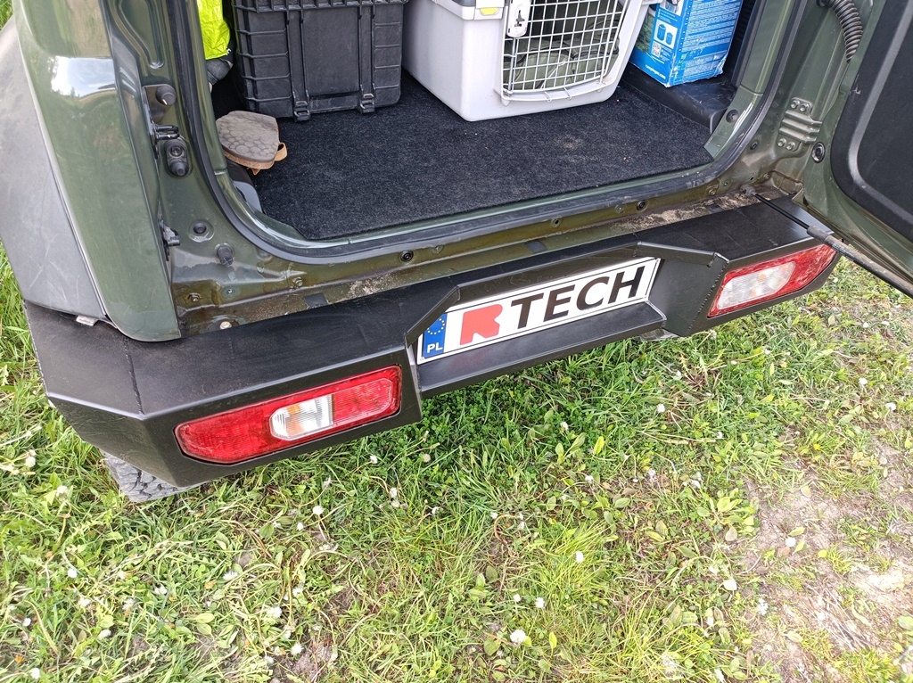 фото №8, Suzuki jimny iv бампер стальной задняя задний rtech