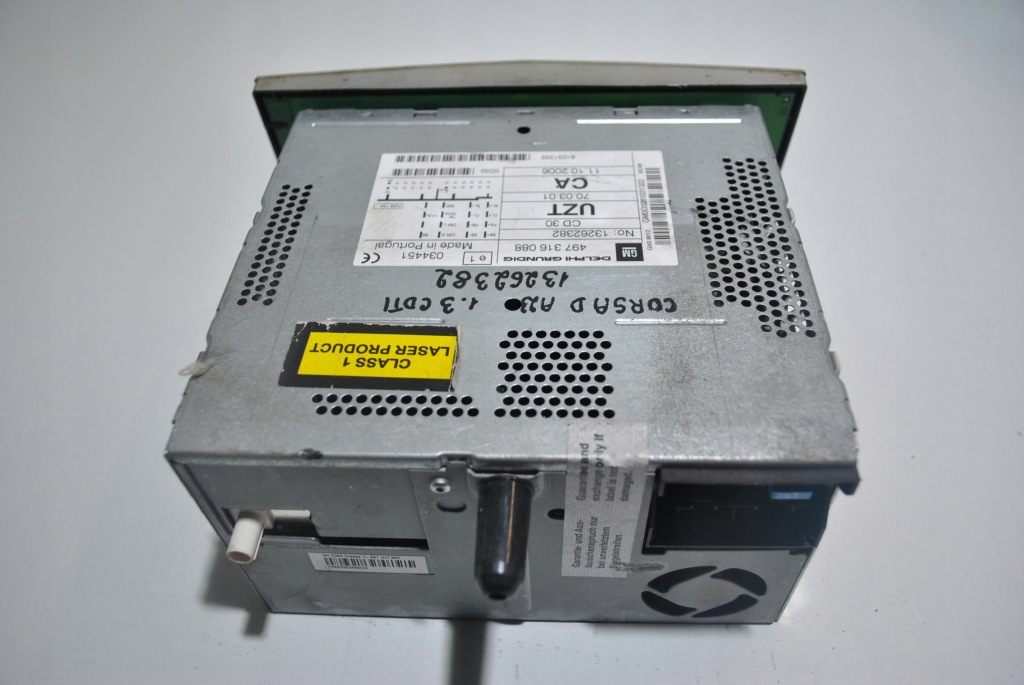 фото №3, Радиопроигрыватель cd opel corsa d 13262382cd