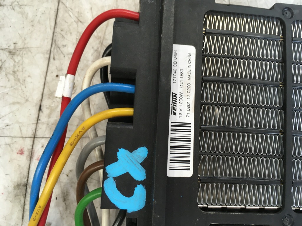 фото №3, Отопитель электрическая civic x