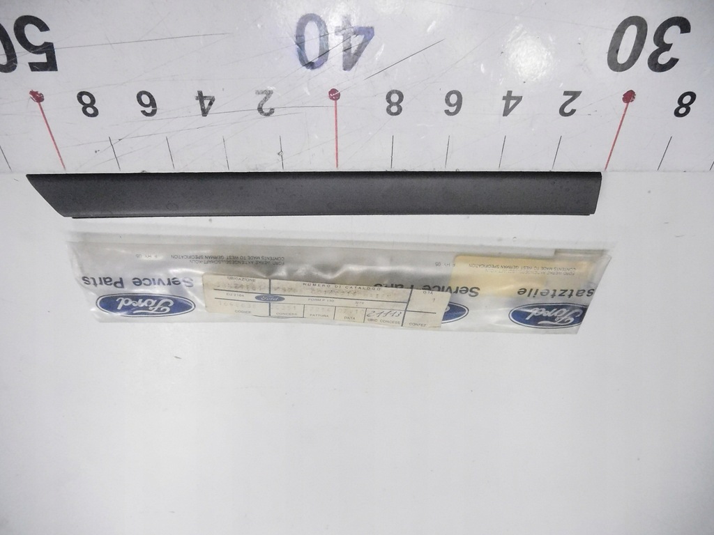фото №6, Вкладка - молдинг лівий перед ford sierra 1987-1993 dd оригінальний номер 1648638