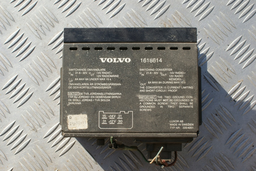 фото №1, Блок управления 1618614 volvo