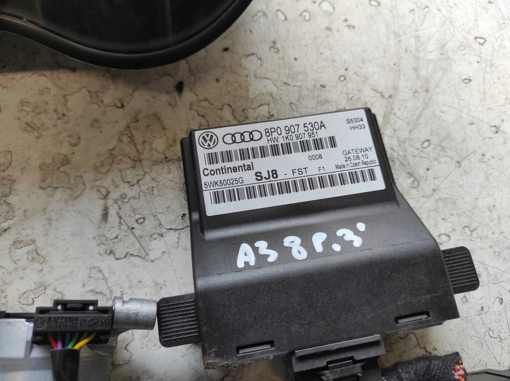 фото №6, Audi a3 8p lift 08- 1.2tfsi набір стартовий блок керування 03f906070g