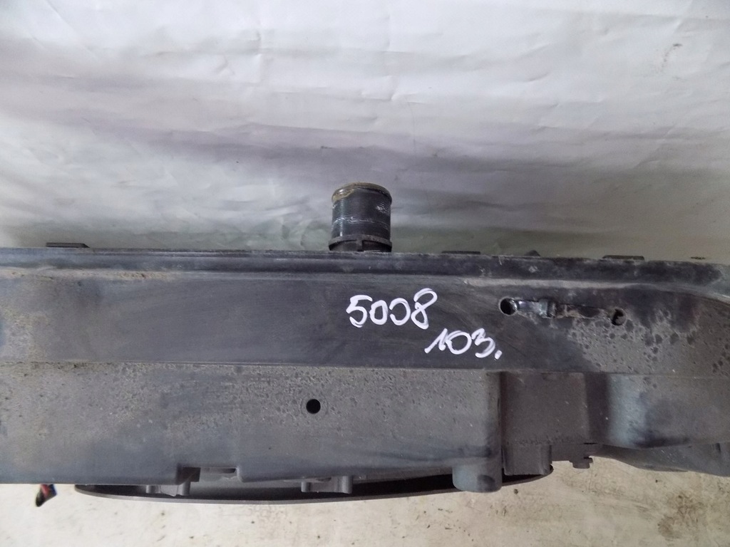 фото №9, Peugeot 5008 1.6 pas передній радіатор вентилятор