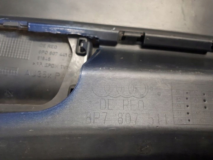 фото №9, Audi a3 8p7 бампер задня