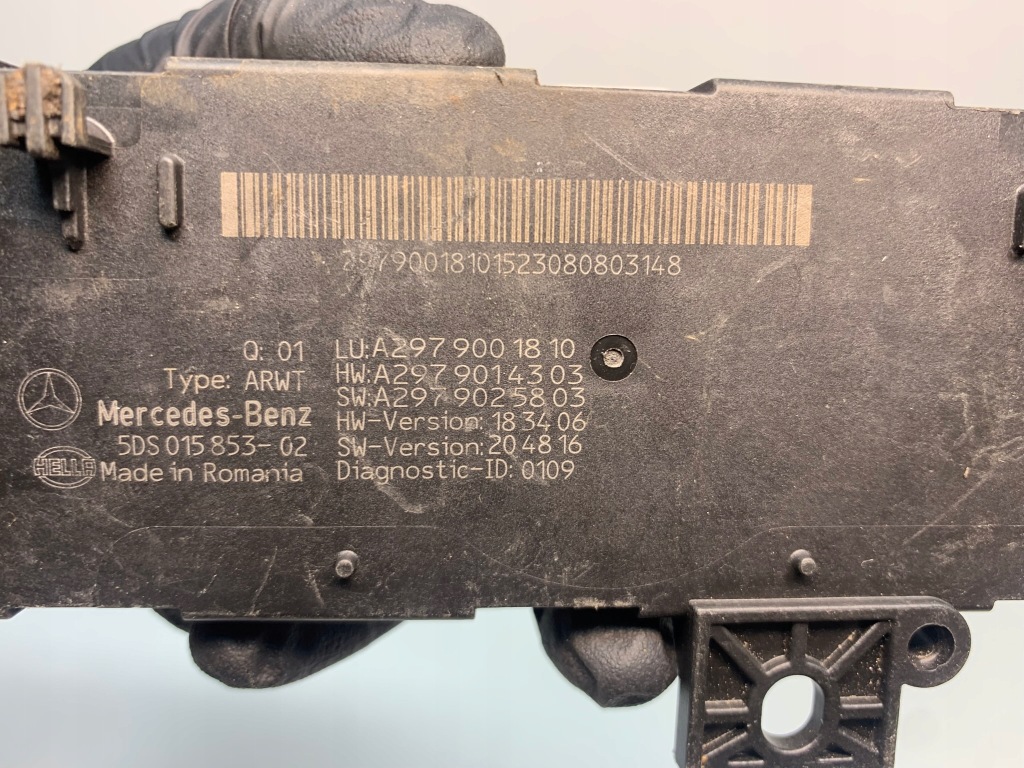Mercedes eqs v297 w167 w177 модуль електричний кришки задній a2979001810 Зі Шроту