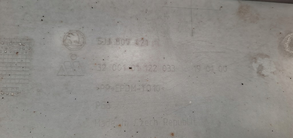 фото №9, Skoda rapid spaceback 5jj 12- бампер задня задній 5jj807421b