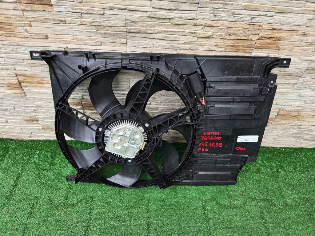 фото №1, Вентилятор bmw x1 f48 2 f46 mini f60 гибрид 7646410