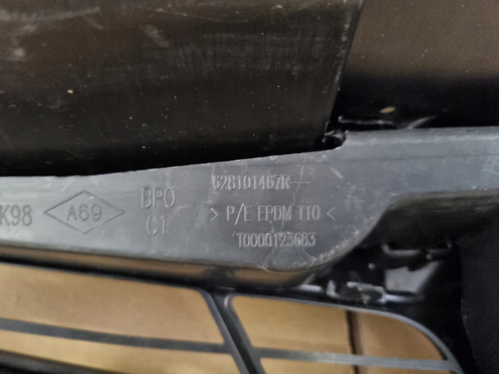 фото №12, Решётка радиатора решётка радиатора renault clio iv 4 2012-2017 оригинал 628101467r