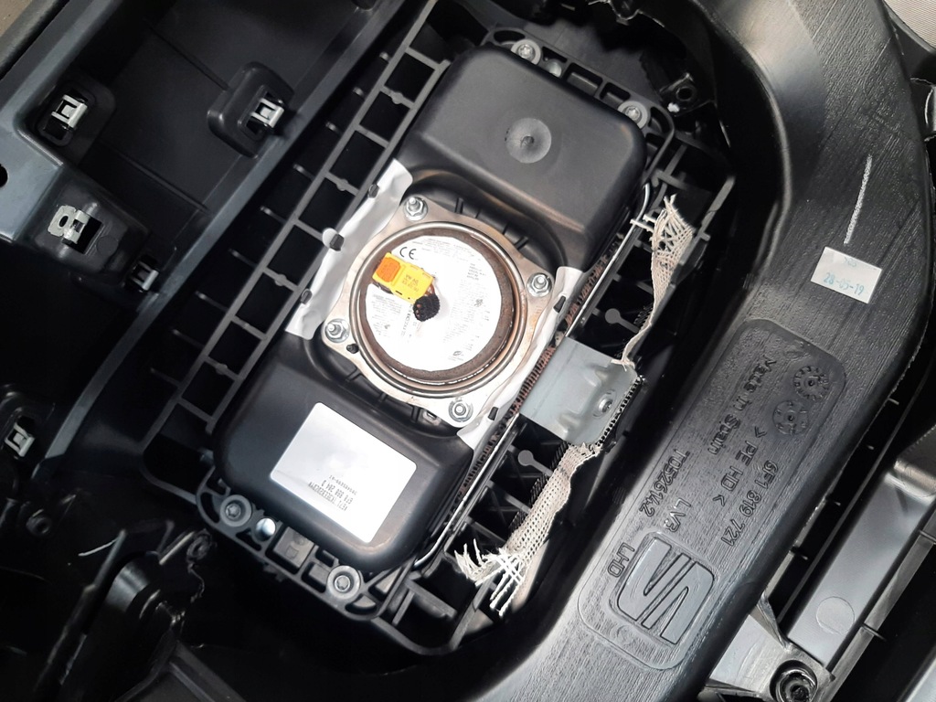 фото №15, Seat arona панель приладів подушка безпеки шторка ремені комплект 6f1819721 6f1857268a 6f0857463