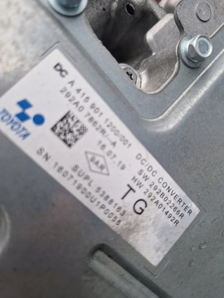 фото №3, Модуль заряджання акумулятора інвертор renault captur ii hybrid