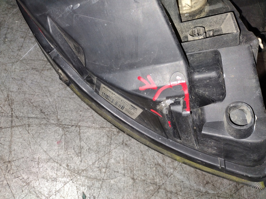 фото №8, Лампа права перед renault kangoo i lift