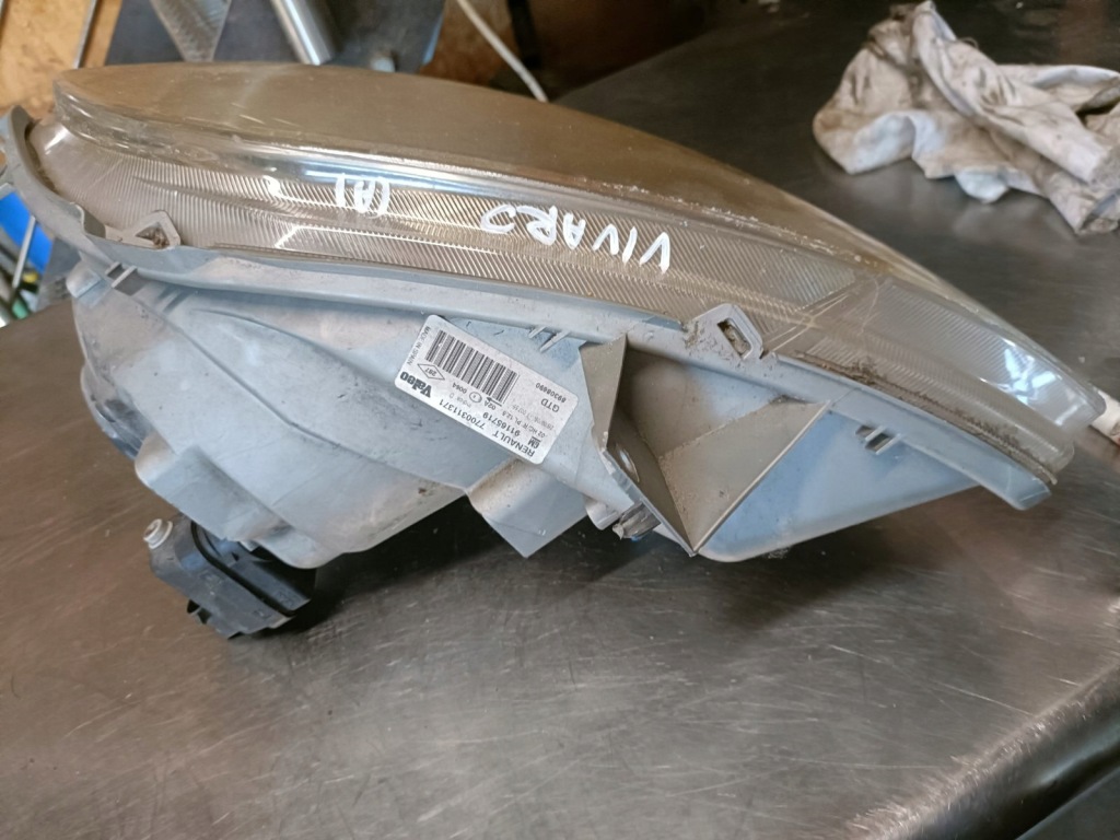 фото №4, Лампа лівий перед europa renault trafic 01-06 7700311372