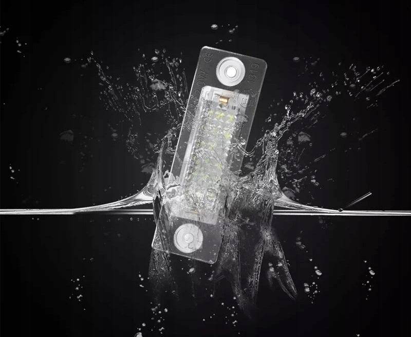 фото №8, Vw подсветка led номерного знака регистрационный passat b5 b6 touran jetta t5