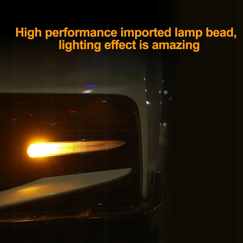 фото №4, Led drl бампер ночь driving лампа dynamic