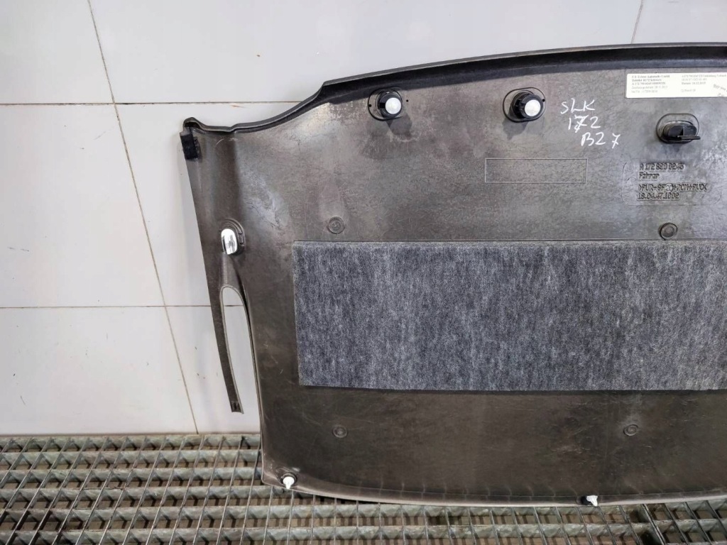 фото №8, Потолок czarna mercedes slk r172 w172 a1727900245