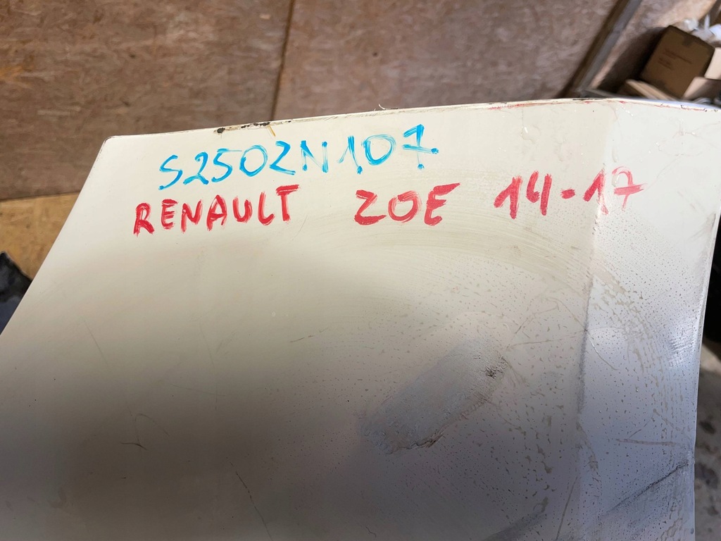 фото №11, Renault zoe 12-19 бампер перед передній