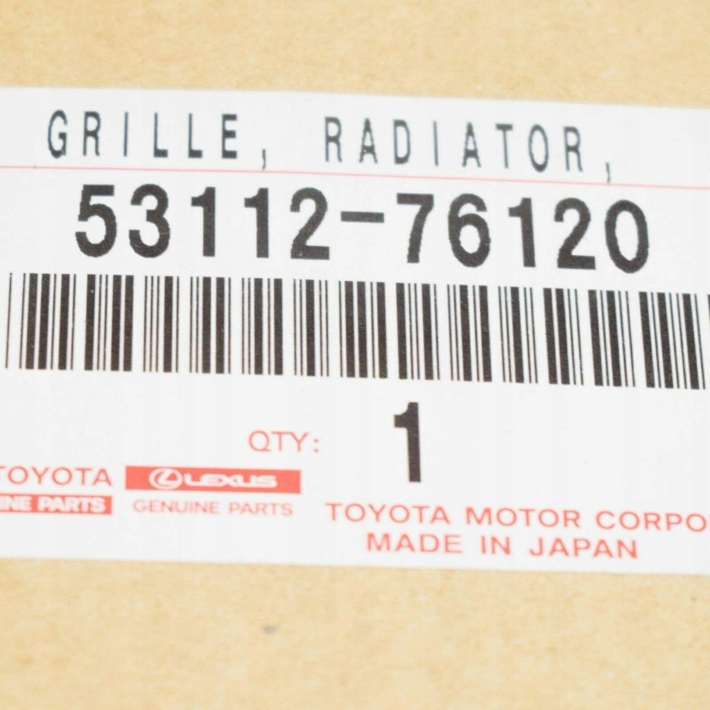 фото №7, Решітка радіатора нижній радіатора lexus ct a10 f-sport оригінальний