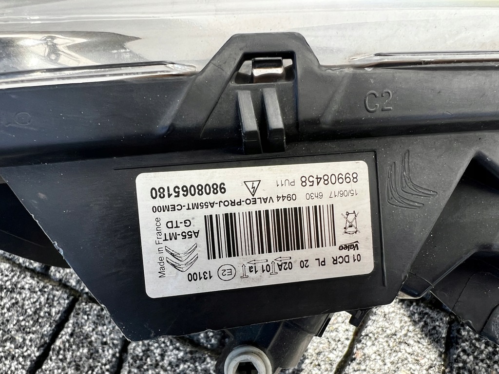 фото №5, Лампи ліва citroen ds3 lift ксенон led europ ładna