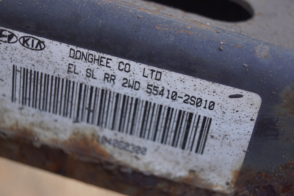 фото №11, Балка подвеска задняя kia sportage iii